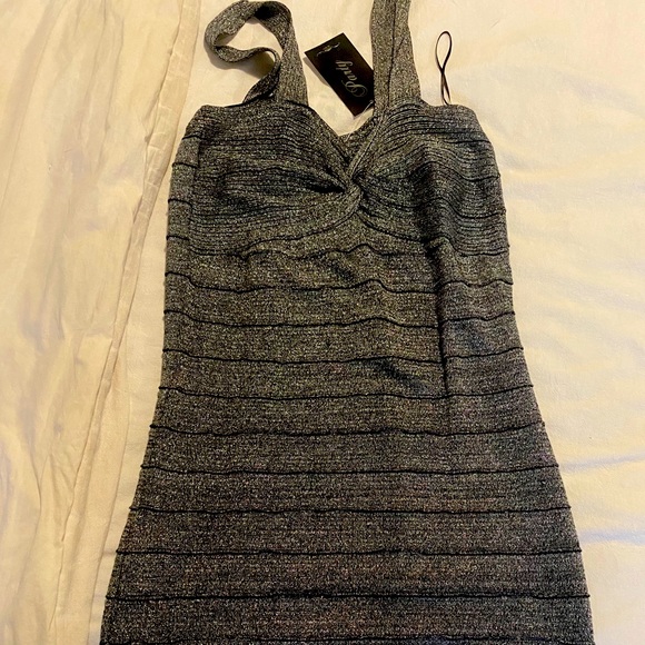 Silver sparkling dress - Picture 1 of 5